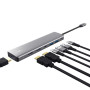 Trust 25661 interface hub USB Type-C Aluminum