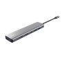 Trust 25661 interface hub USB Type-C Aluminum
