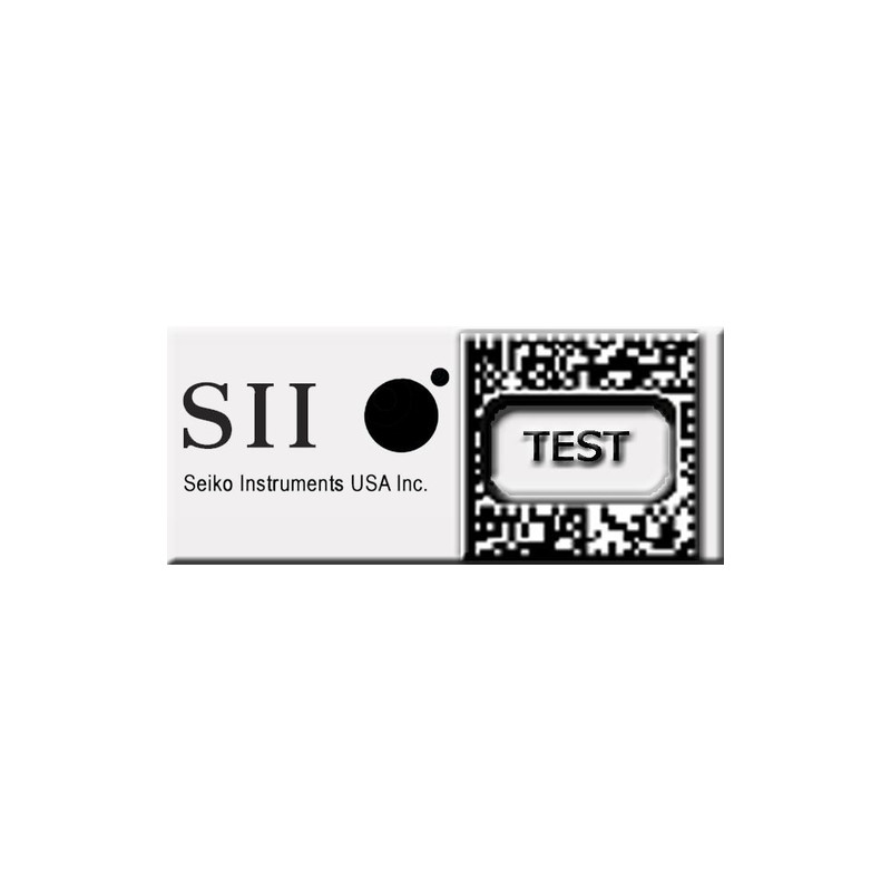 Seiko SLP-STAMP2 Barcode Label - 36 mm Width x 67 mm Length