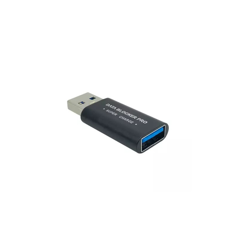 USB-A (M) to USB-A (F) Data Blocker
