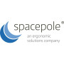 SpacePole Mounting Plate for Printer - Black