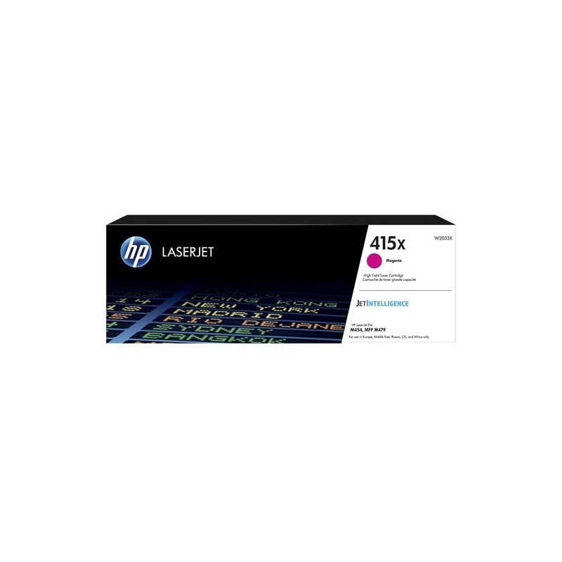 Original HP 415X Laser toner cartridge - Magenta