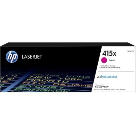 Cartouche toner D'origine HP 415X Laser - Magenta