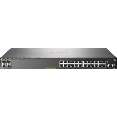 Commutateur de niveau 3 HPE 2930F 24G PoE+ 4SFP 24 Ports Gérable