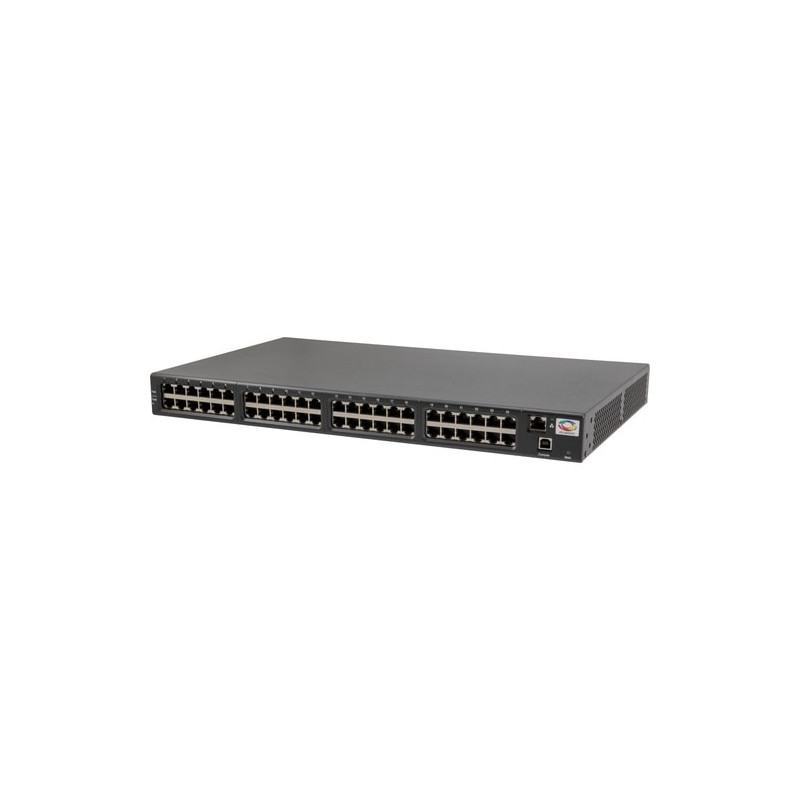 Switch POE PD-9624GC/AC - 120 V AC, 230 V AC Entrée - 24 10/100/1000Base-T Output Port(s) - 90 W - 1U