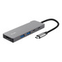 Trust 26062 hub & concentrateur USB Type-C Gris