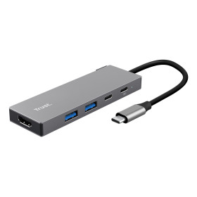 Trust 26062 interface hub USB Type-C Gray