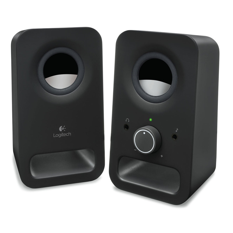 Enceintes Multimédia Z150 Noir Hauts-Parleurs 2.0 - 6 Watts In