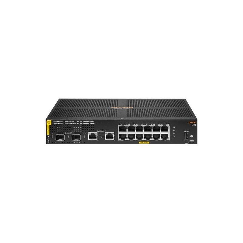 Commutateur Ethernet HPE 6100 12 Ports Gérable