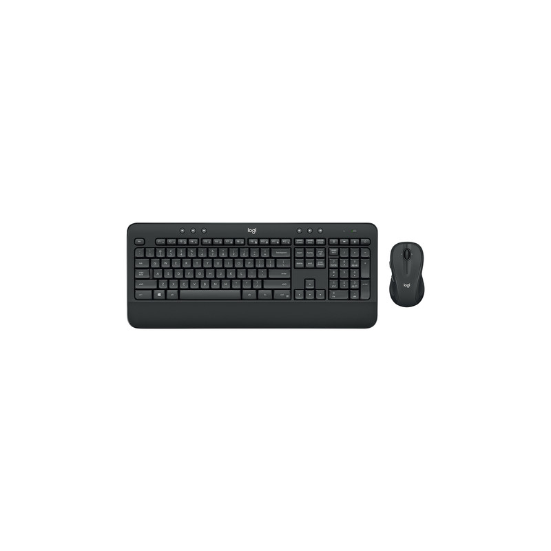 Logitech Advanced MK545 Keyboard and Mouse - USB Wireless - AZERTY