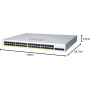 Cisco Business 220 CBS220-48T-4G 48 Ports Manageable Ethernet Switch