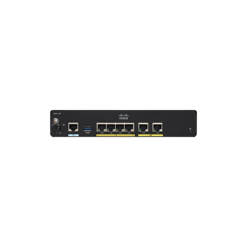 Cisco 900 C927-4P Router - 6 Ports