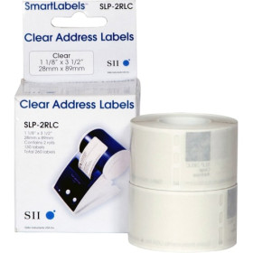 Seiko SLP-2RLC Address Label - 28 mm Width x 89 mm Length
