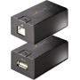USB 2.0 Extender Up to 150m over Cat5e/Cat6 Ethernet Cable