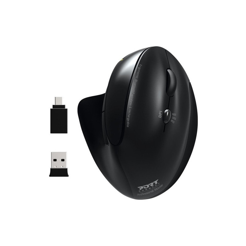 Port Connect Professional Mouse - Bluetooth - USB