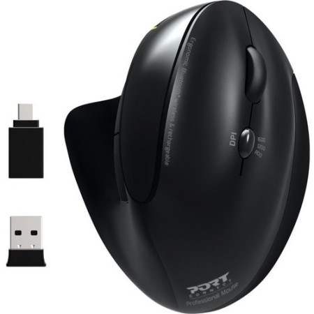 Port Connect Professional Mouse - Bluetooth - USB