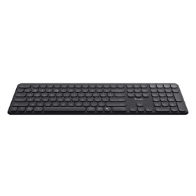 Trust Vaiya Multi-Device Wireless Keyboard, Black - AZERTY