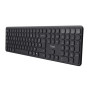 Trust Vaiya Clavier sans fil multi-appareils, noir - AZERTY