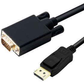 DisplayPort Male to VGA Male Adapter Cable - 2m