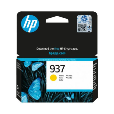 Original HP 937 Inkjet Cartridge - Yellow - Blister Pack