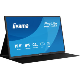 iiyama ProLite P1671HSC-B1 écran plat de PC 39,6 cm (15.6") 1920 x 1080 pixels Full HD LED Noir