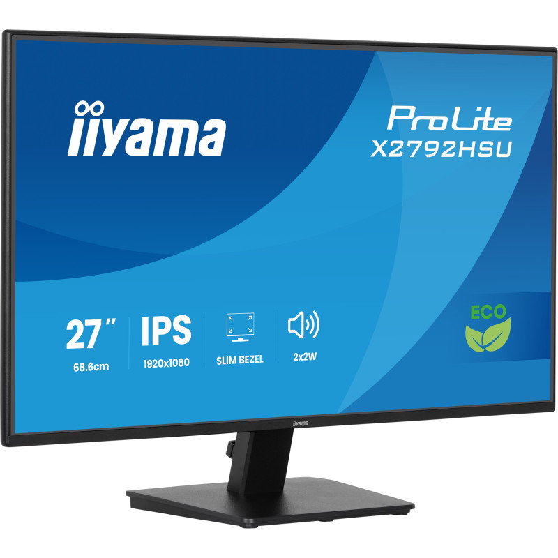 iiyama ProLite X2792HSU-B1 computer monitor 27" 1920 x 1080 pixels Full HD LED Black