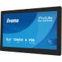 iiyama TW1623AS-B3P signage display Interactive flat panel 15.6" LED Wi-Fi 450 cd/m² Full HD Black Touchscreen Built-in