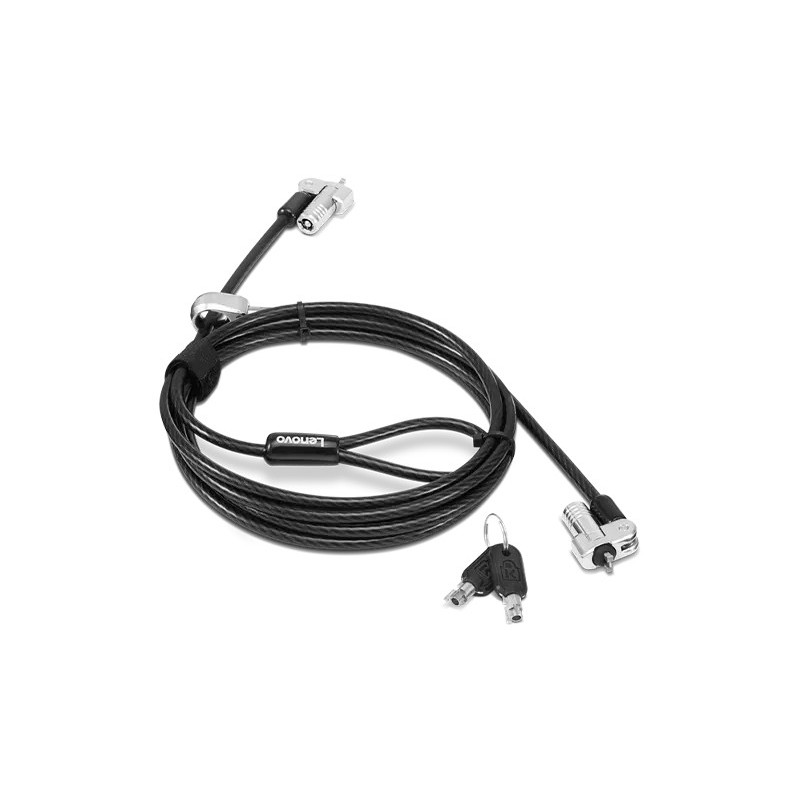 Lenovo 4XE1B81916 cable lock Black 70.9" (1.8 m)