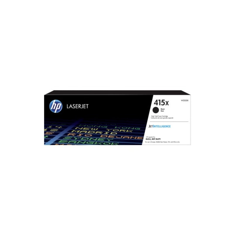 Original HP 415X Laser Toner Cartridge - Black - Laser