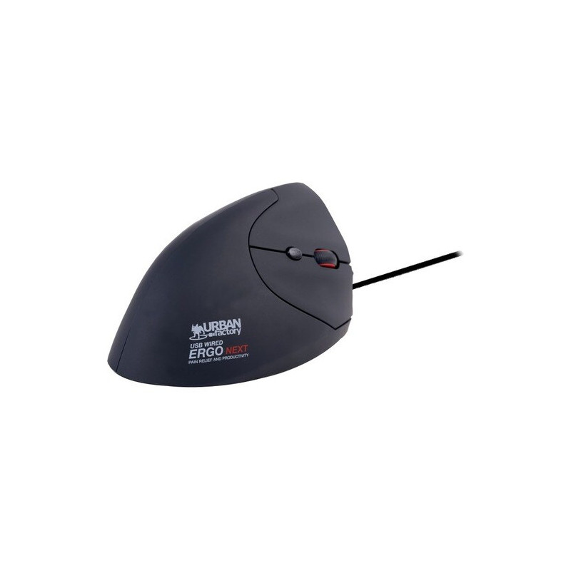Urban Factory ERGO Mouse - USB Type A - Optical