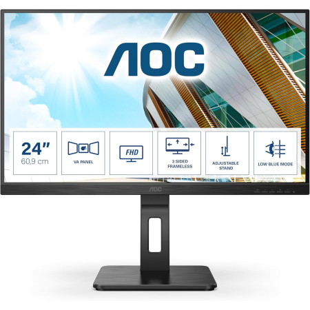 Moniteur LCD AOC Pro-line 24P2QM 24" Class Full HD