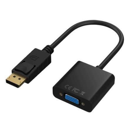 DisplayPort (M) to VGA (F) Adapter
