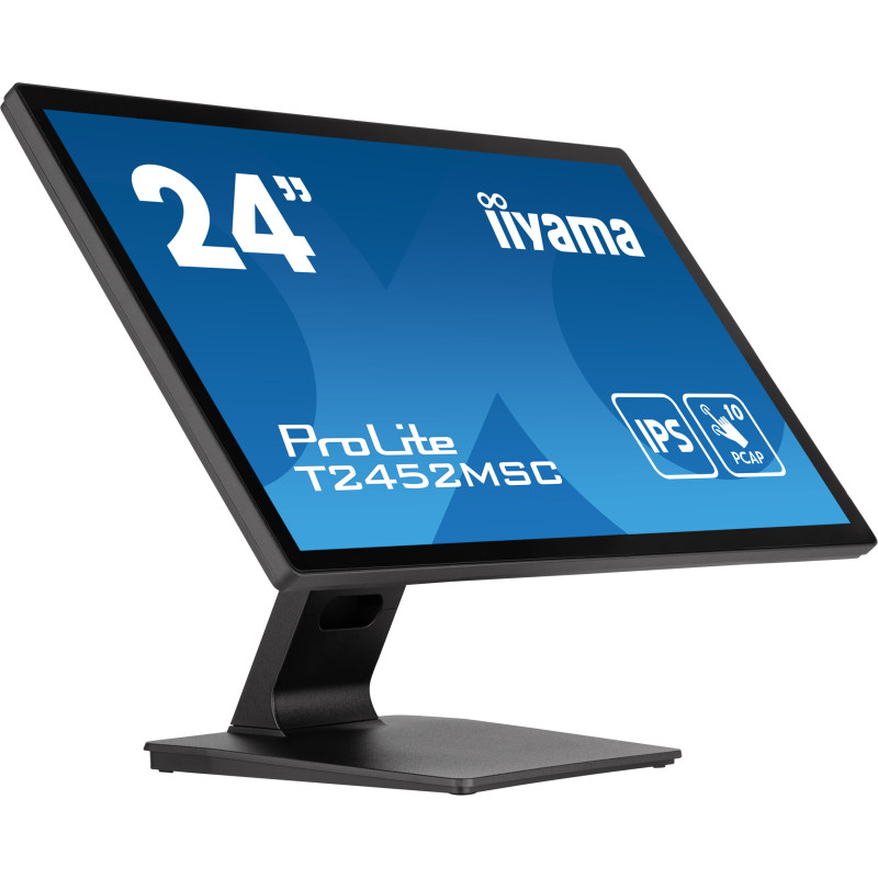 iiyama ProLite T2452MSC-B1 computer monitor 23.8" 1920 x 1080 pixels Full HD LCD Touchscreen Multi-user Black