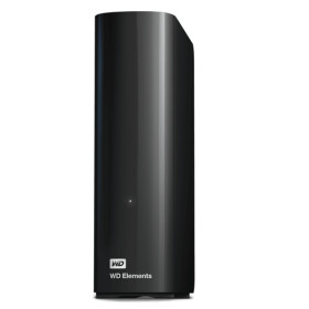 WD Elements 12 TB Hard Drive - 3.5" External - Black - USB 2.0, USB 3.0