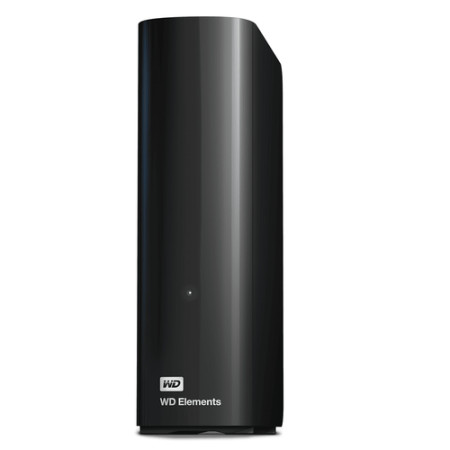 WD Elements - 3.5" Externe - 12 To - Noir - USB 2.0, USB 3.0