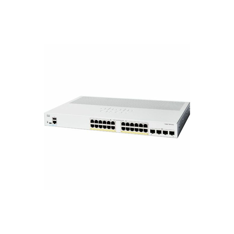 Commutateur Ethernet Cisco Catalyst 1300 C1300-24P-4G 24 Ports Gérable