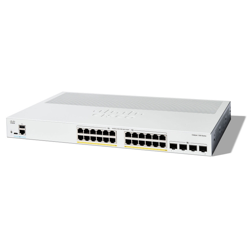 Cisco Catalyst 1300 C1300-24P-4X 24 Ports Manageable Ethernet Switch