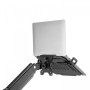 Black laptop stand for up to 17''
