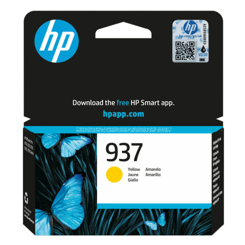 HP 937 Inkjet - Yellow
