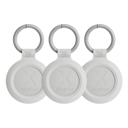 Xtorm XTAG2A0-3PACK Traqueur GPS et localisateur Universel Porte-clés intelligent Blanc