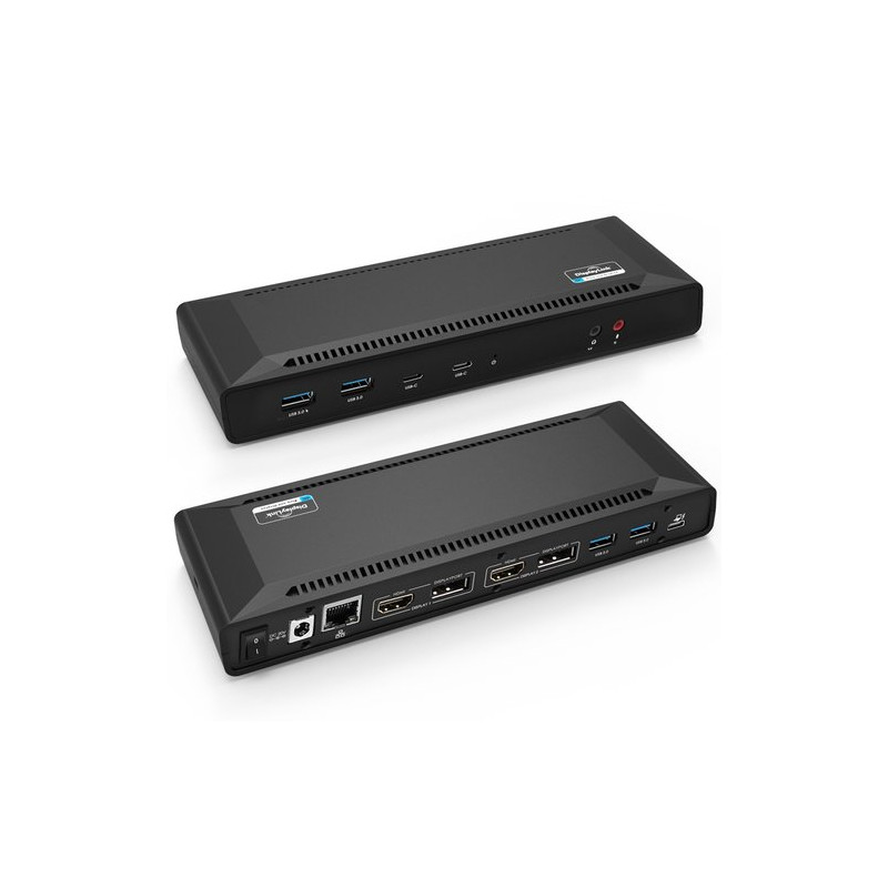 USB-C and USB-A docking station