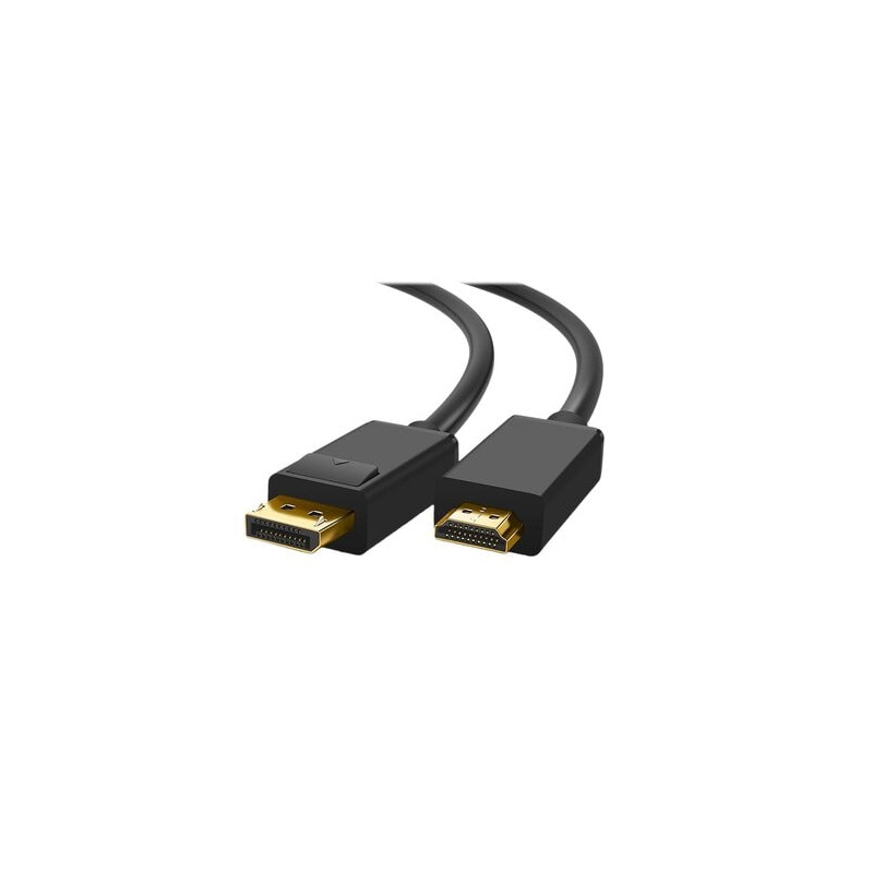 Displayport (M) to HDMI (M) cable