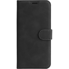 Étui Portefeuille Galaxy A16 Cuir PU - Porte-cartes - Noir
