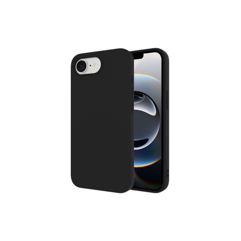 Coque Recyclée iPhone 16e Noir TPU souple GRS 100% recyclé