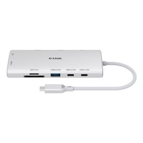D-Link DUP-A01 hub & concentrateur USB 3.2 Gen 1 (3.1 Gen 1) Type-C 10000 Mbit/s Blanc