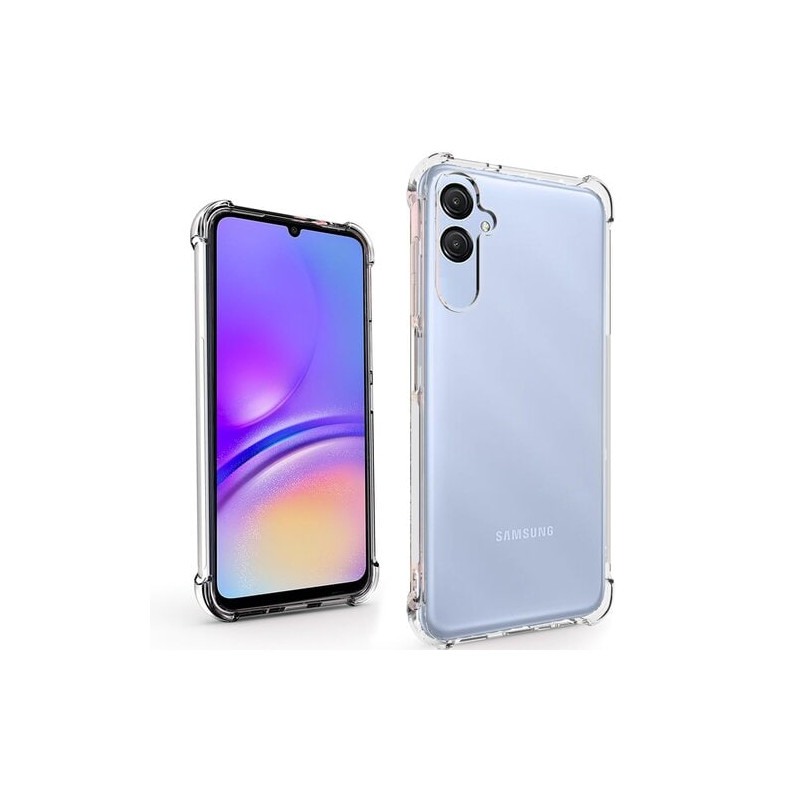 Clear Case + Tempered Glass Pack Designed for Samsung For A5