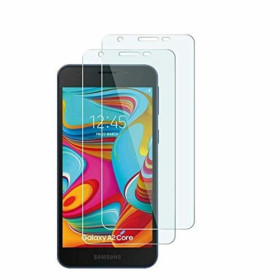 Étui transparent + verre trempé, conçu pour le Samsung A2