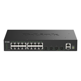 D-Link DGS-1530-20/E network switch Managed L2 Gigabit Ethernet (10/100/1000) Black