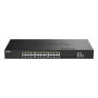 D-Link DGS-1530-28P/E commutateur réseau Géré L2 Gigabit Ethernet (10/100/1000) Connexion Ethernet, supportant l'alimentation
