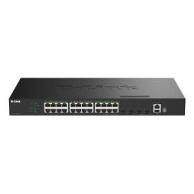 D-Link DGS-1530-28P/E network switch Managed L2 Gigabit Ethernet (10/100/1000) Power over Ethernet (PoE) Black